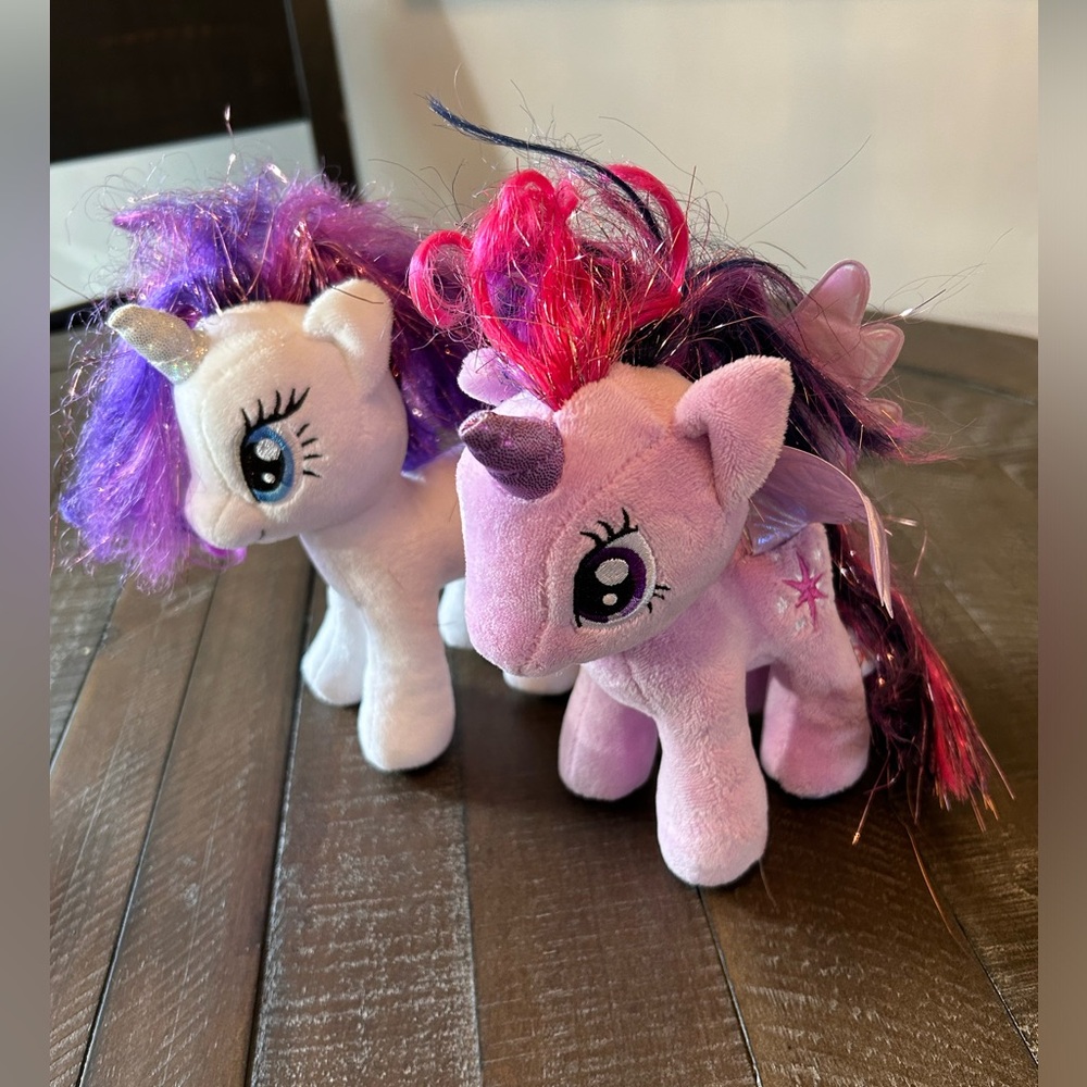 My little pony stuffies